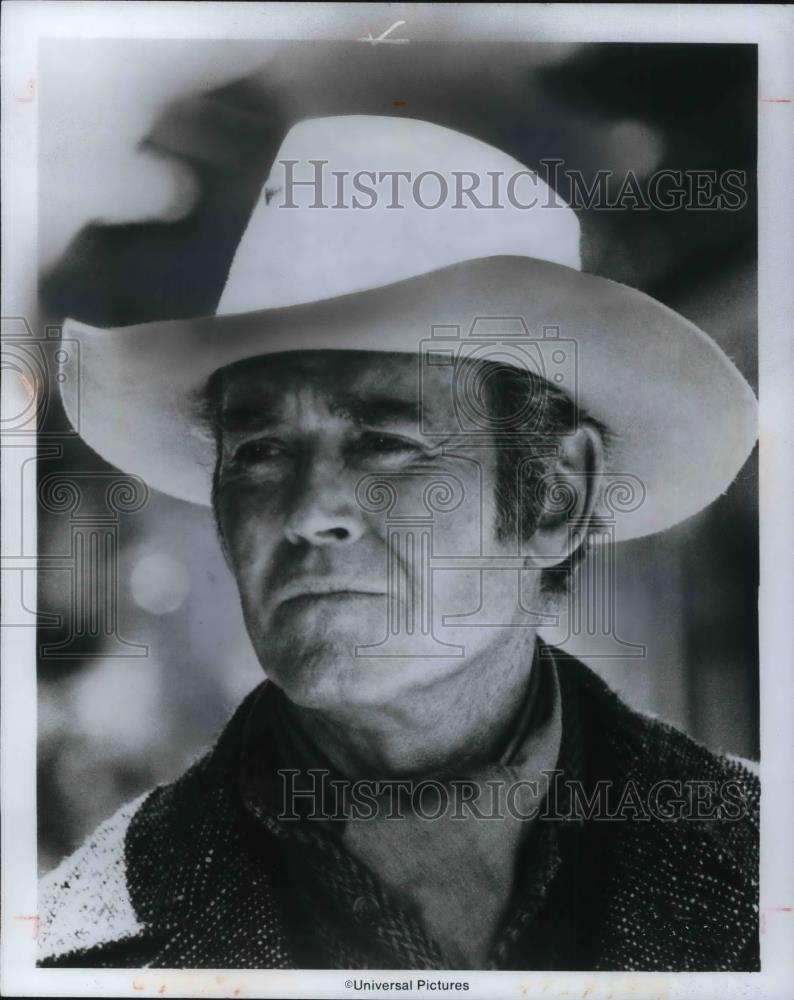 1974 Press Photo Henry Fonda in "My Name is Nobody" - cvp20703 - Historic Images