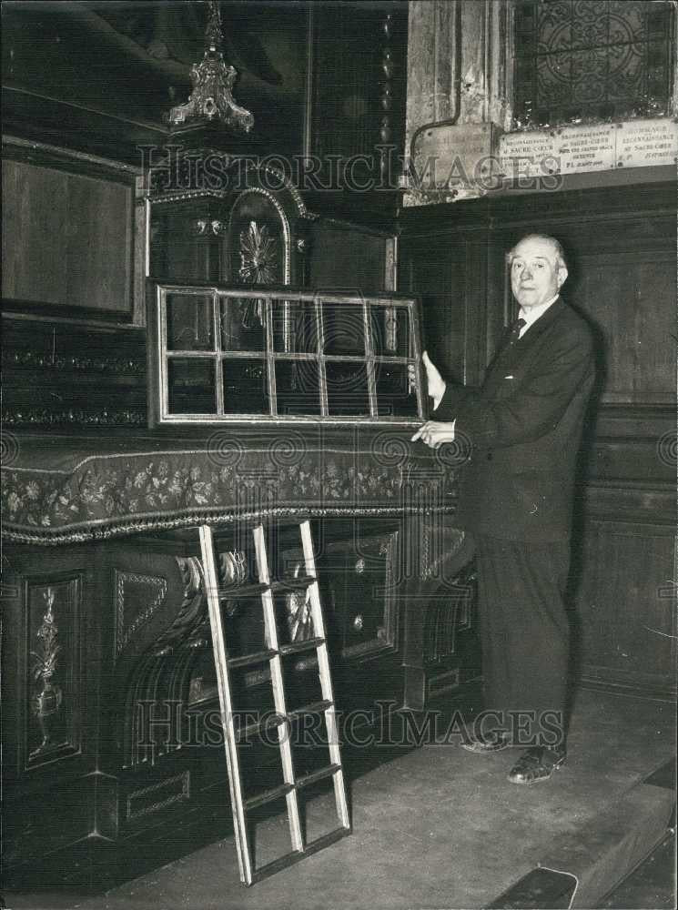 1971 Press Photo The final resting place of St Nicolas des Champs - Historic Images