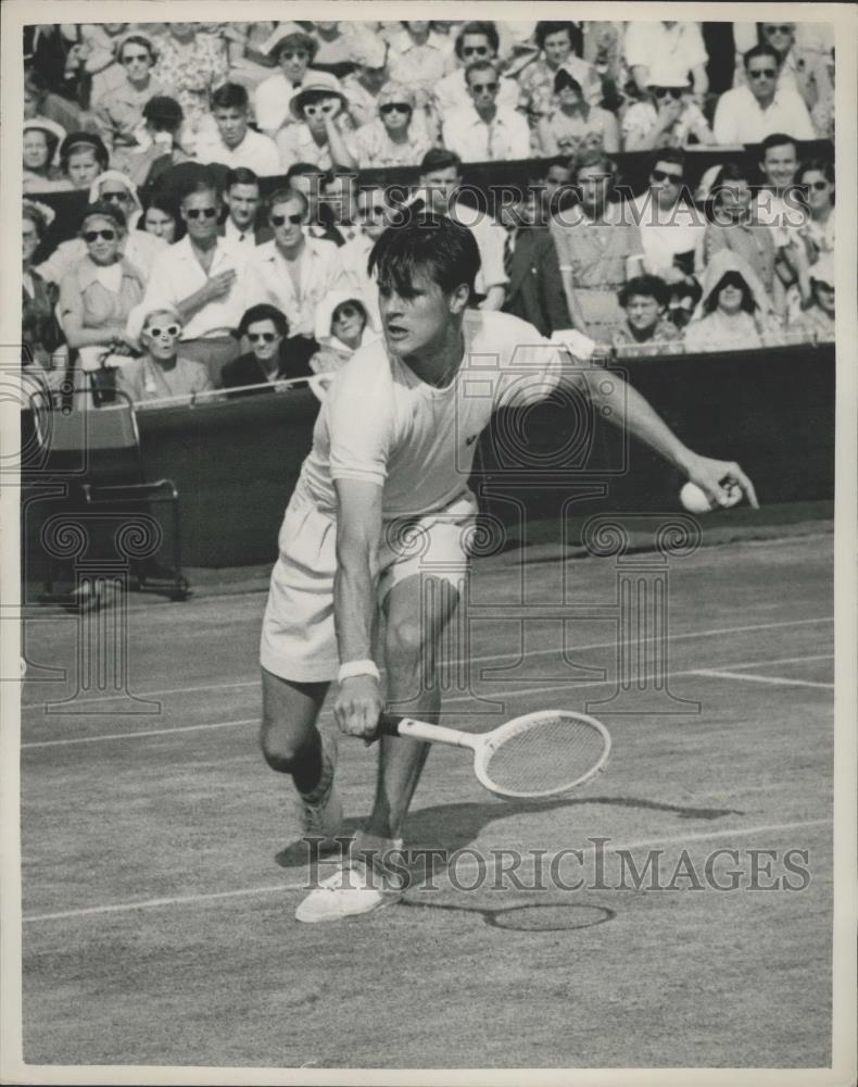1953 Press Photo Wimbledon Tennis Tournament,S. Davidson - Historic Images