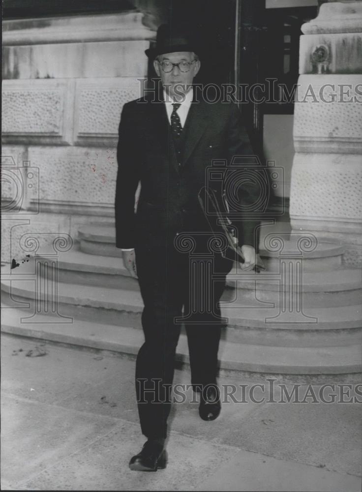 1961 Press Photo German Ambassador, Herr Von Herwath - Historic Images