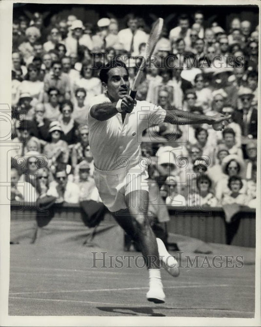 1962 Press Photo N. Kumar(India) at Wimbledon First Day - Historic Images
