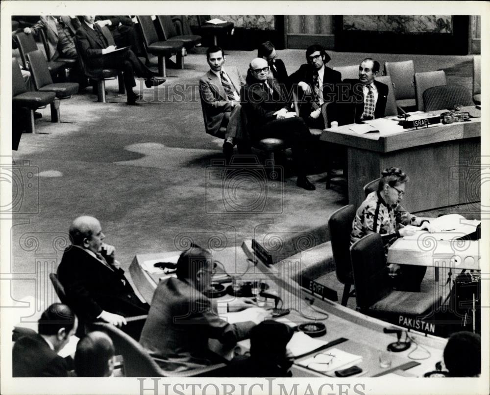 1976 Press Photo Security Council, United Nations, New York - Historic Images