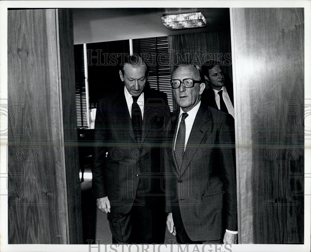 Press Photo Lord Carrington,United Kingdom - Historic Images