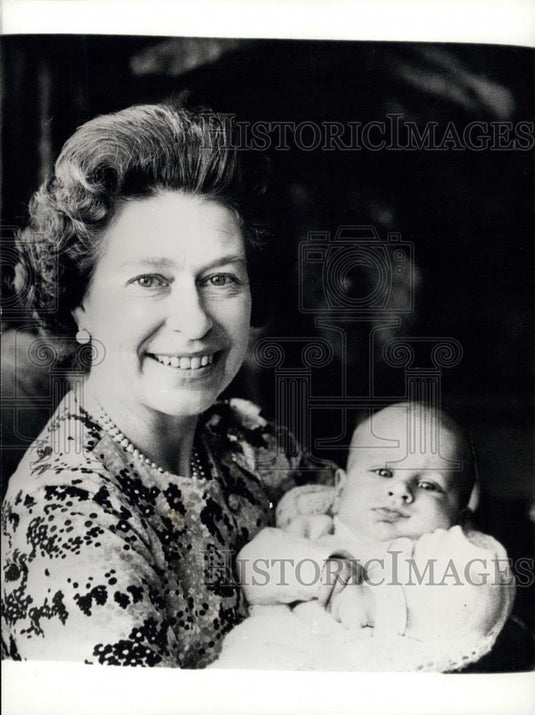 1978 Press Photo The Queen and grandson Peter Phillips - Historic Images