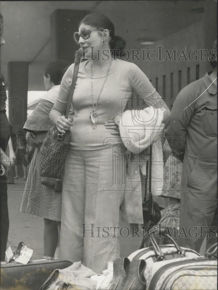 1975 Press Photo Princess Soraya of Iran - Historic Images