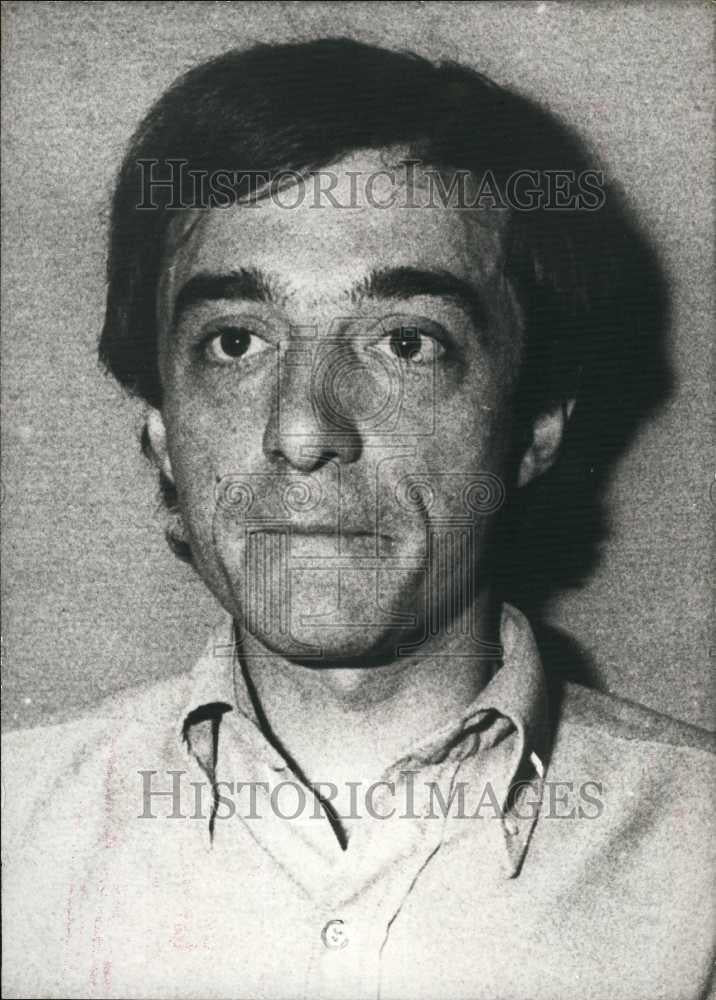 1979 Press Photo Mr Jacques Tillier, journalist arrested as public enemy - Historic Images