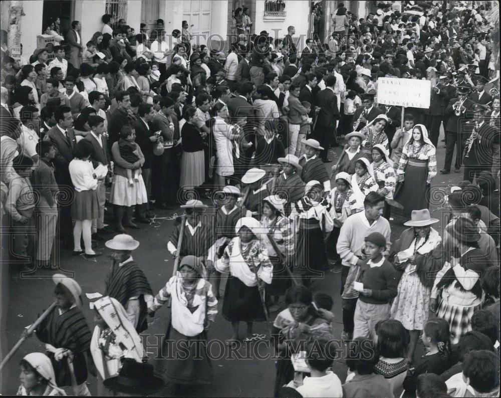 Press Photo Ecuador - Historic Images