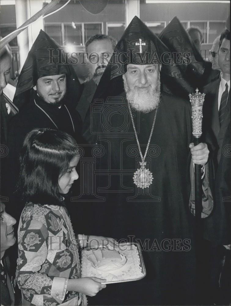 1970 Press Photo Vazgen I in Paris - Historic Images