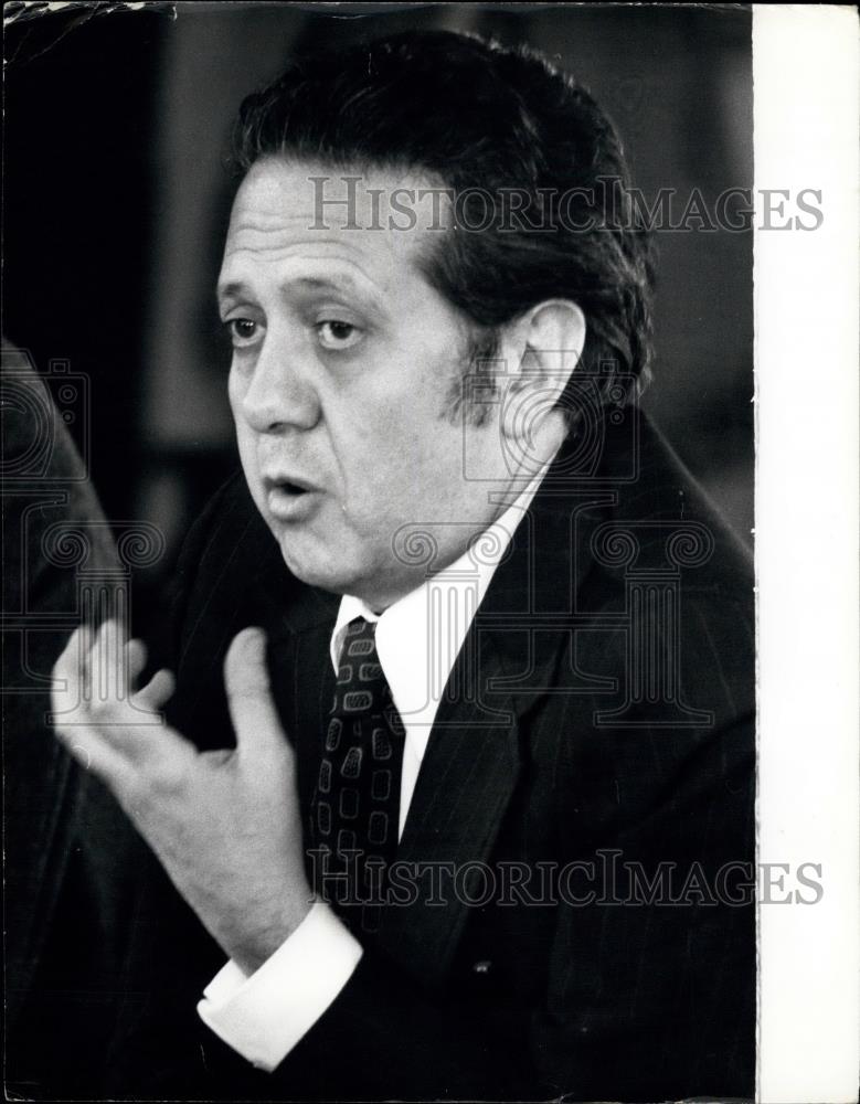 1974 Press Photo Dr. Mario Soares, Portugese Socialist Leader - Historic Images