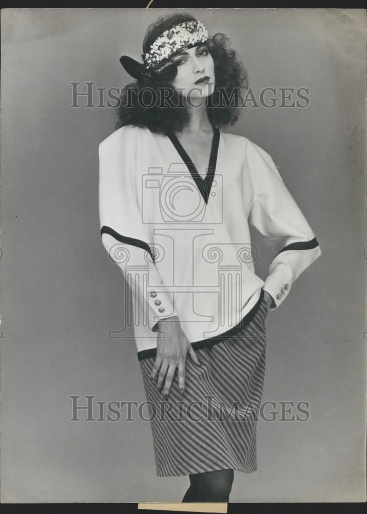 1982 Press Photo Emanuel Ungaro Spring-Summer Collection - Historic Images