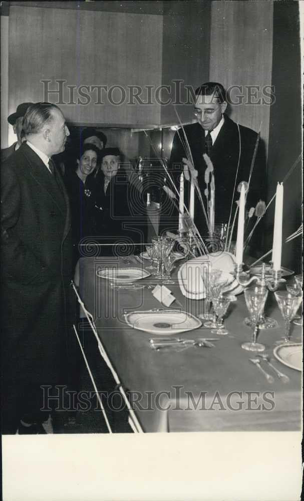 Press Photo M.M. Riberye, minister of art. - Historic Images