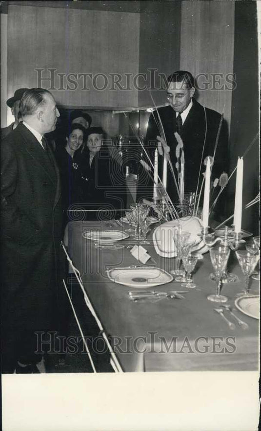 Press Photo M.M. Riberye, minister of art. - Historic Images