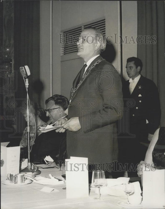 1965 Press Photo Professor P.V. Danckwerts,Institution of Chemical Engineers - Historic Images