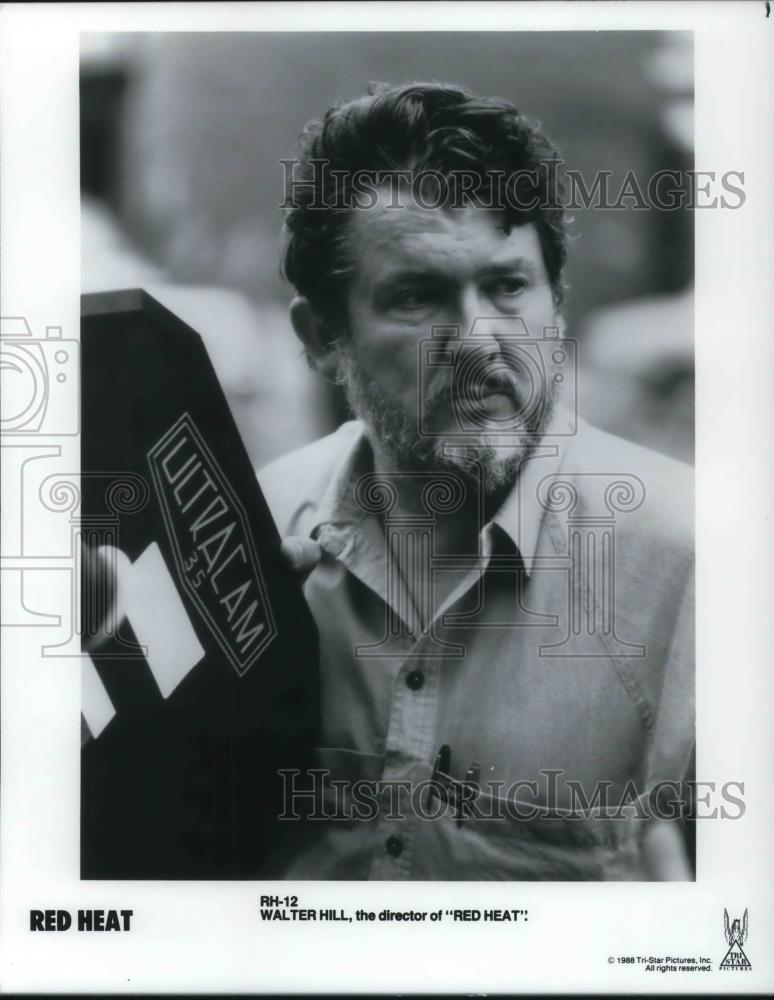 1989 Press Photo Director of Red Heat, Walter Hill - cvp21937 - Historic Images
