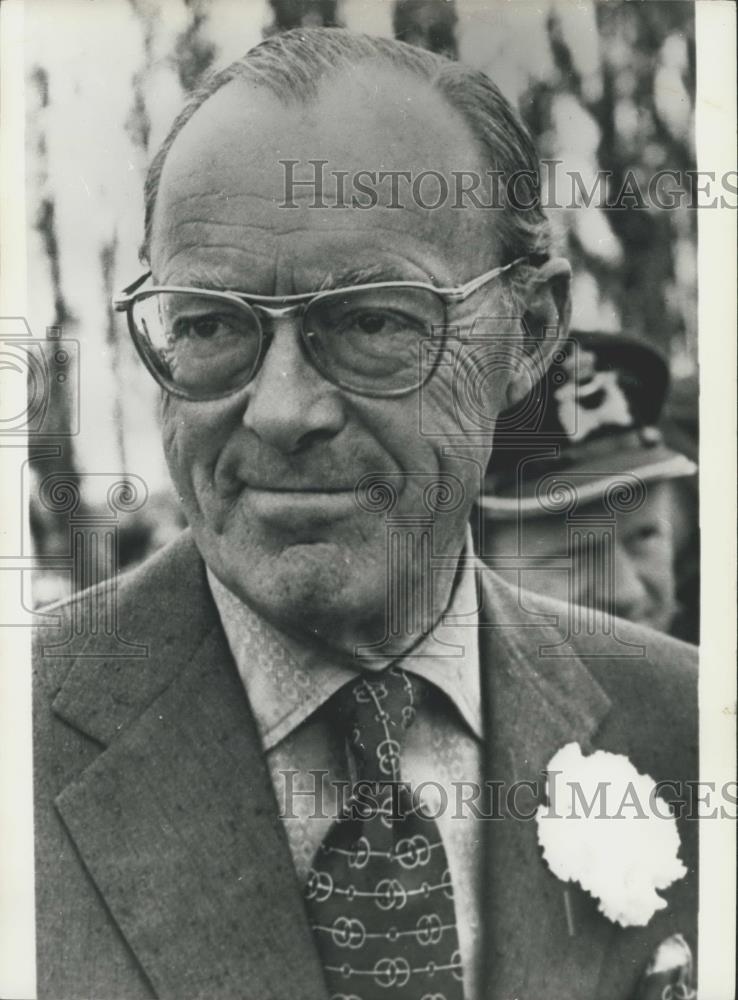 1976 Press Photo Prince Bernard of the Netherlands turns 65 - Historic Images