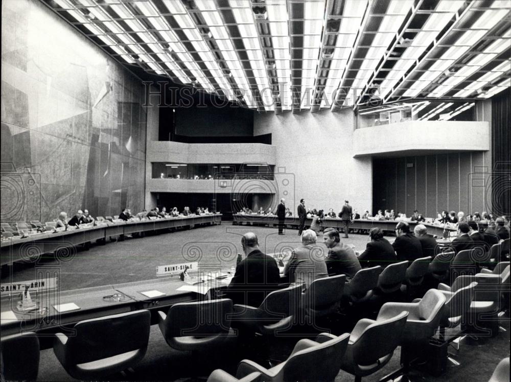 1974 Press Photo UN Conference On Security And Collaboration In Europe - Historic Images