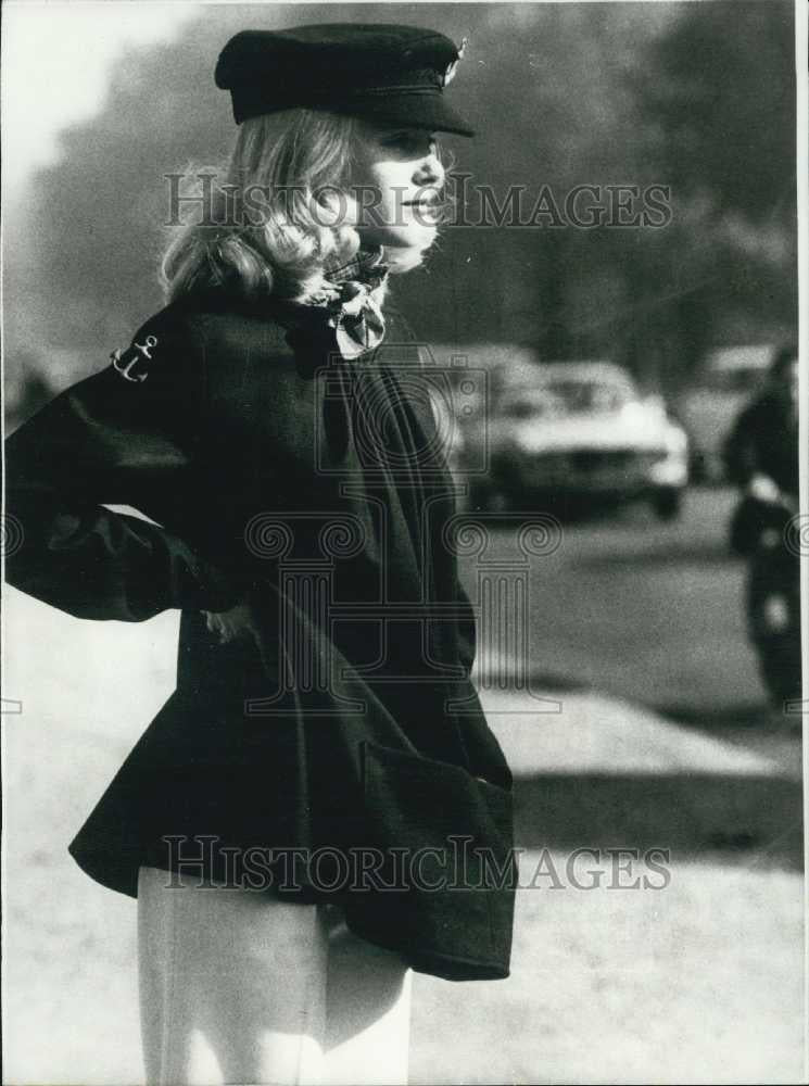 Press Photo French Model in Sailor Suit - Historic Images