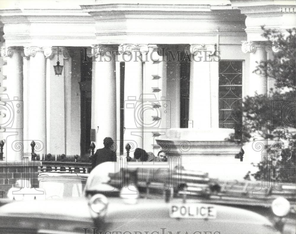 1980 Press Photo Iranian Embassy in London,seized by terrorists - Historic Images