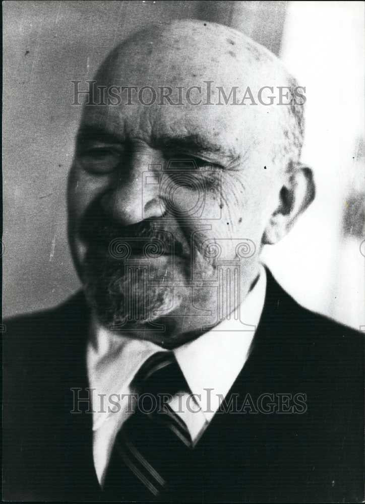 Press Photo Doctor Weizmann of Israel - Historic Images