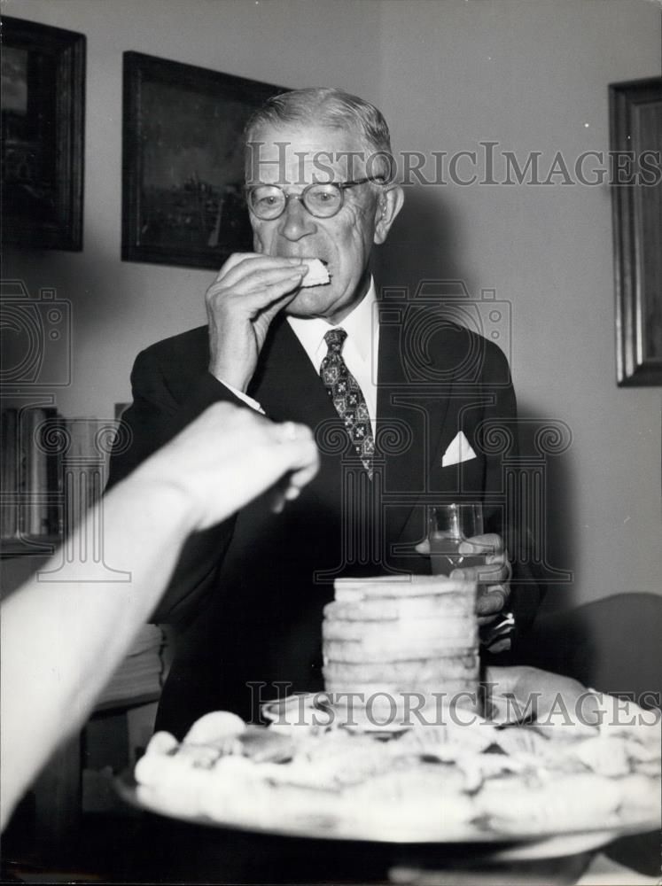 1962 Press Photo King Gustav VI of Sweden - Historic Images