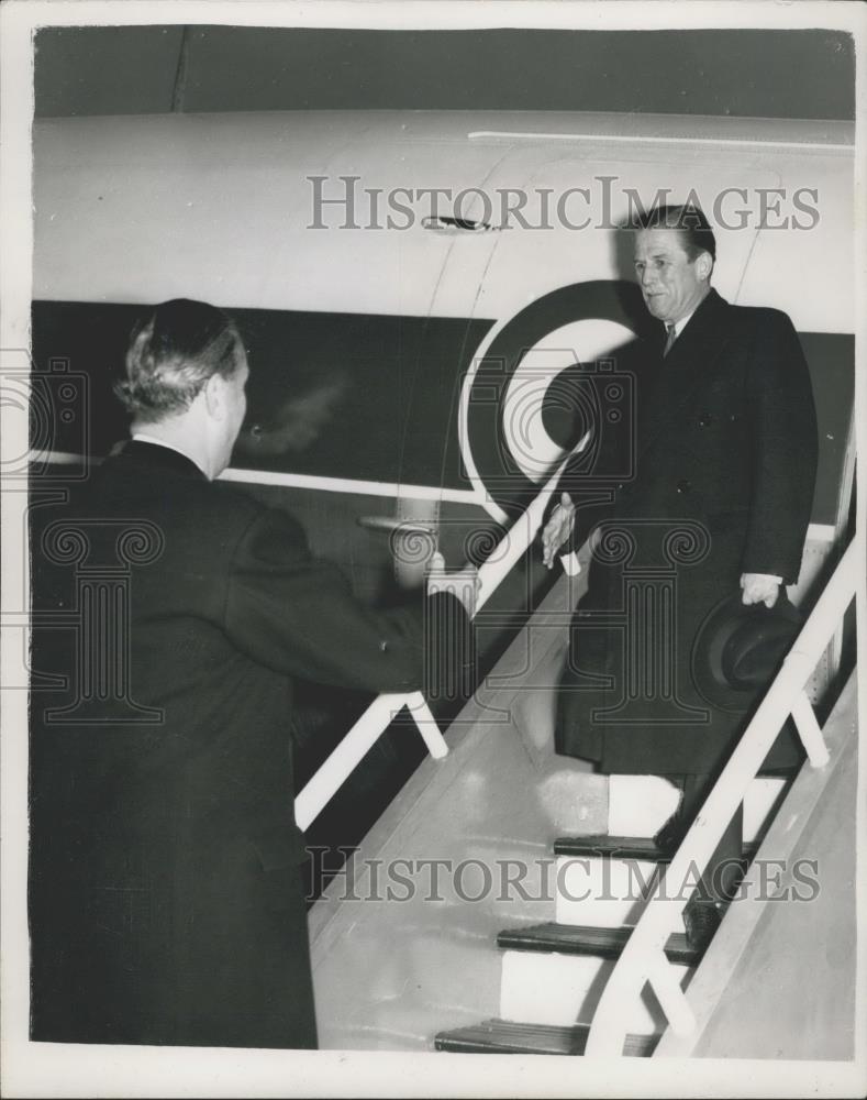 1955 Press Photo Field Marshal John Harding Colonial Secretary Lennox Boyd - Historic Images