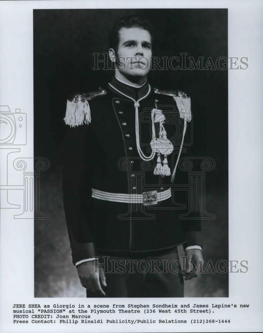 1995 Press Photo Jere Shea in Passion - cvp25729 - Historic Images