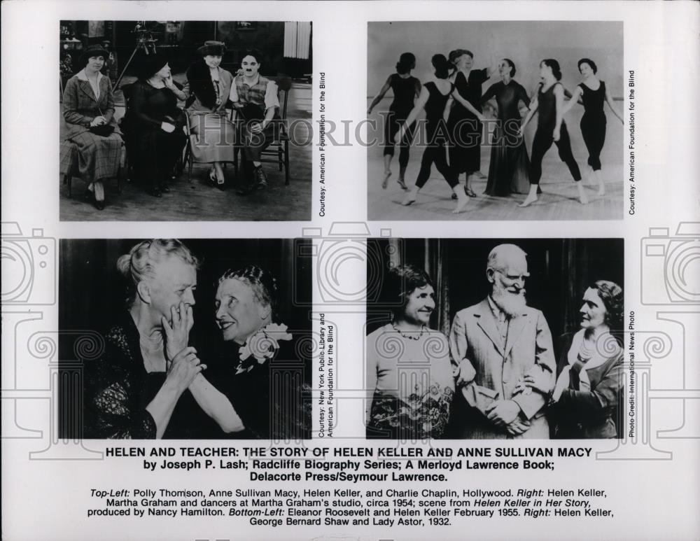 1980 Press Photo Scenes Book The Story Helen Keller and Anne Sullivan - Historic Images