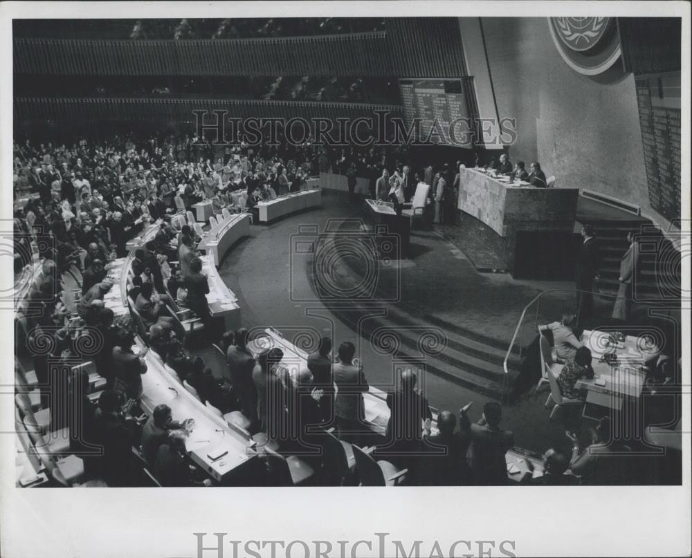 1974 Press Photo UN General Assembly - Historic Images