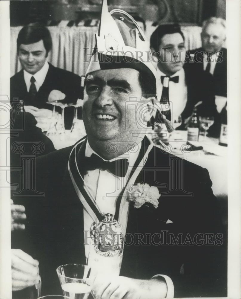 1970 Press Photo Mr. Denis Healey, Britain's Minister of Defence - Historic Images