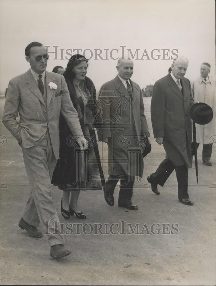 Press Photo Netherlands Queen Juliana, Prince Bernhard - Historic Images