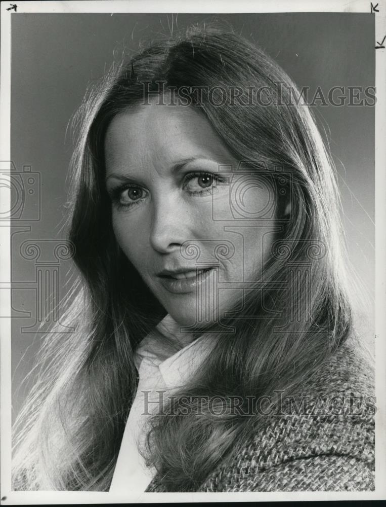 1983 Press Photo Susan Howard as Donna Culver Krebbe on Dallas TV series - Historic Images
