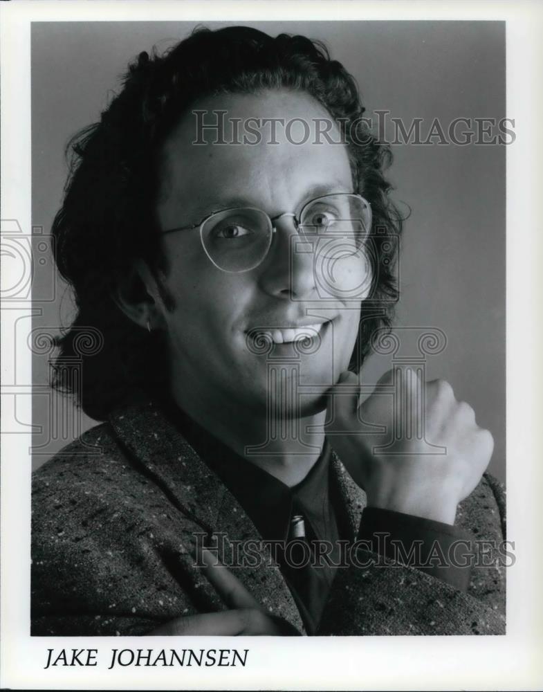 1992 Press Photo Comedian Jake Johannsen - cvp25771 - Historic Images