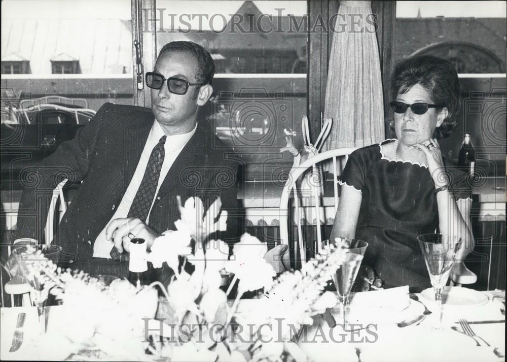 1970 Press Photo prince Max-Emanuel of thorn and Taxis and Countess Anna Maria - Historic Images