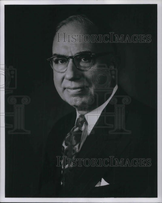 1955 Press Photo J. French Robinson Board Chairman Consolidated Natural Gas - Historic Images