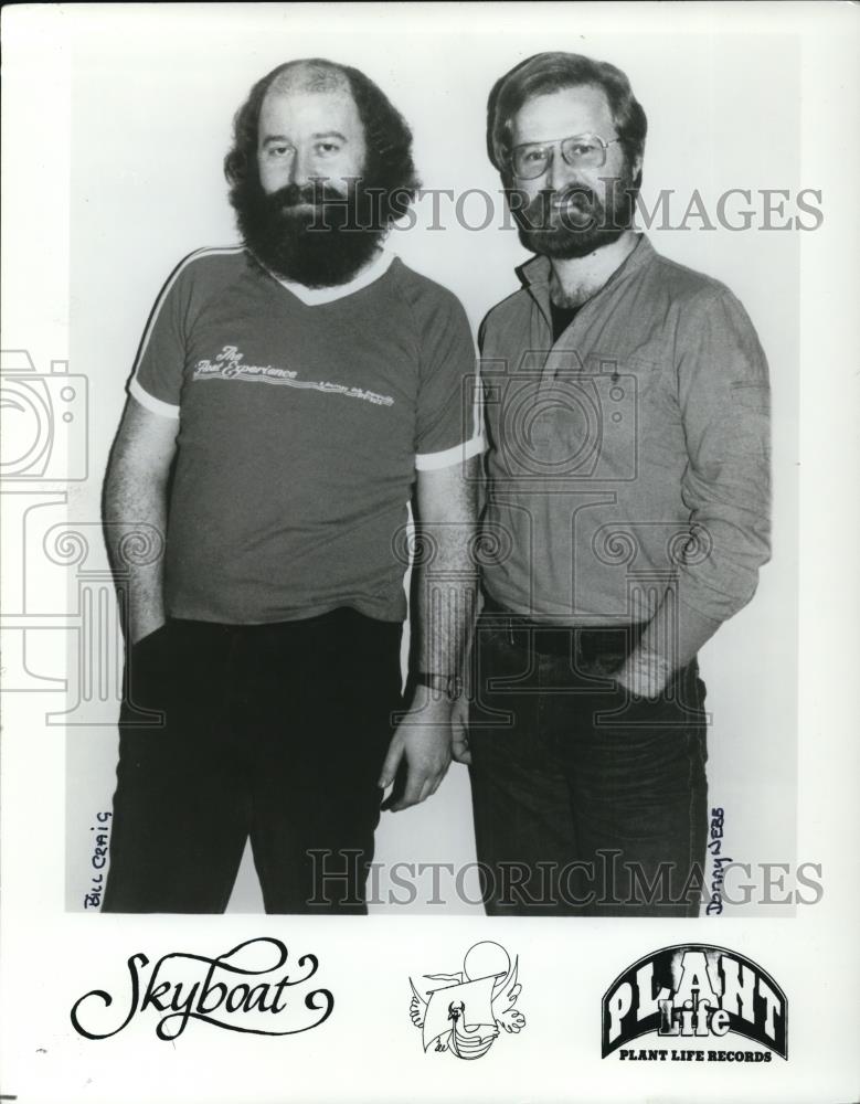 1983 Press Photo Sjy Boat Music Group Bill Craig N]Danny Ness - cvp27457 - Historic Images