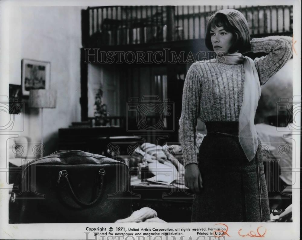 1971 Press Photo Glenda Jackson in Sunday Bloody Sunday - cvp24923 - Historic Images