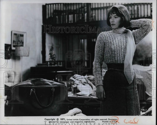 1971 Press Photo Glenda Jackson in Sunday Bloody Sunday - cvp24923 - Historic Images