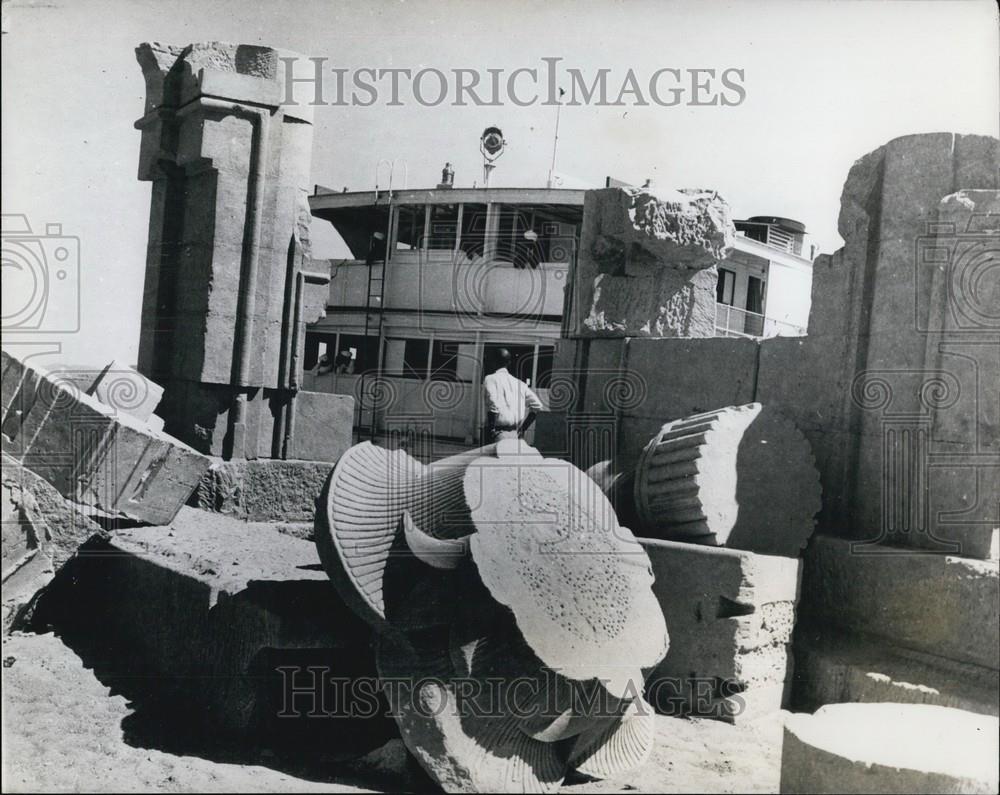 Press Photo The Kiosk Of Gertassi, 20 Miles South Of Philae - Historic Images