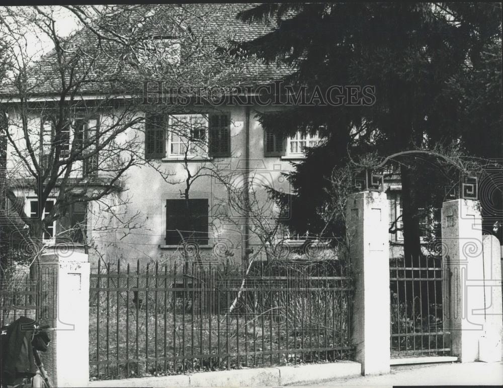 1974 Press Photo Home of author Alexander Solshenitzyn - Historic Images