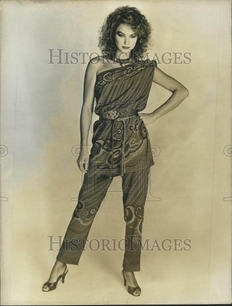 1982 Press Photo Jean Patou Spring and Summer Collection - Historic Images