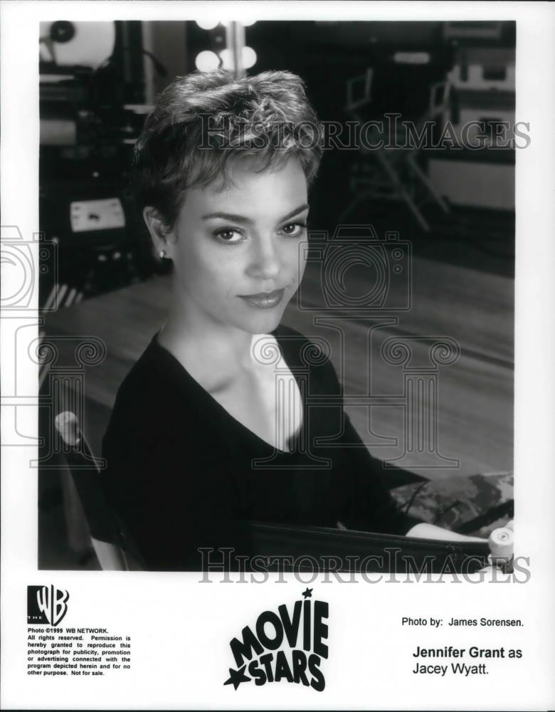 1999 Press Photo Jennifer Grant in Movie Stars - cvp20520 - Historic Images