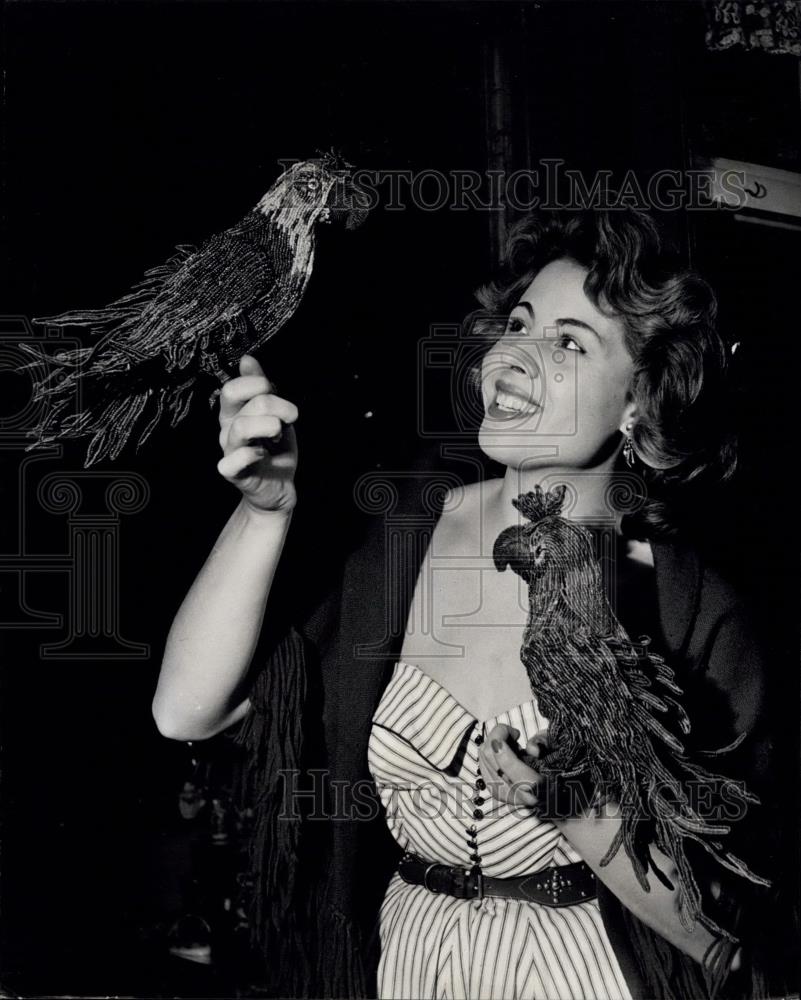 Press Photo Carole searches for &quot;Props in &quot;The delightful muddle&quot; - Historic Images