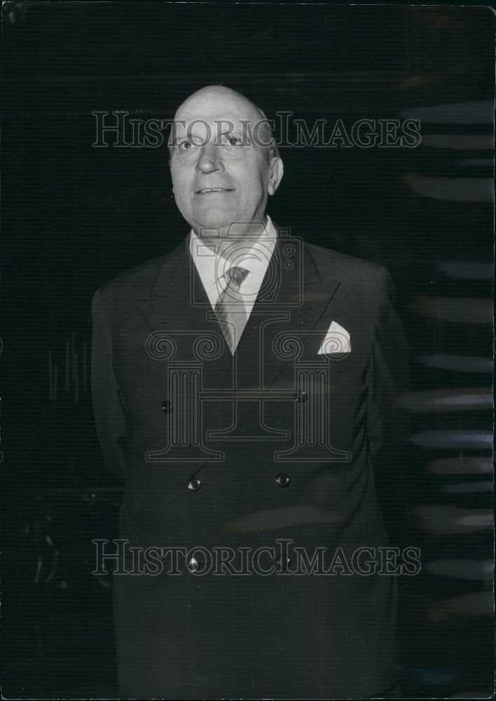 1953 Press Photo Italy's Attilio Piccioni - Historic Images