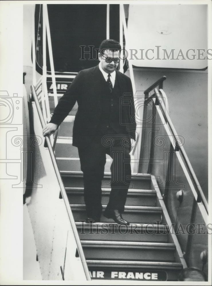1973 Press Photo Antonio Delfim Neto, Brasilian Finance Minister - Historic Images
