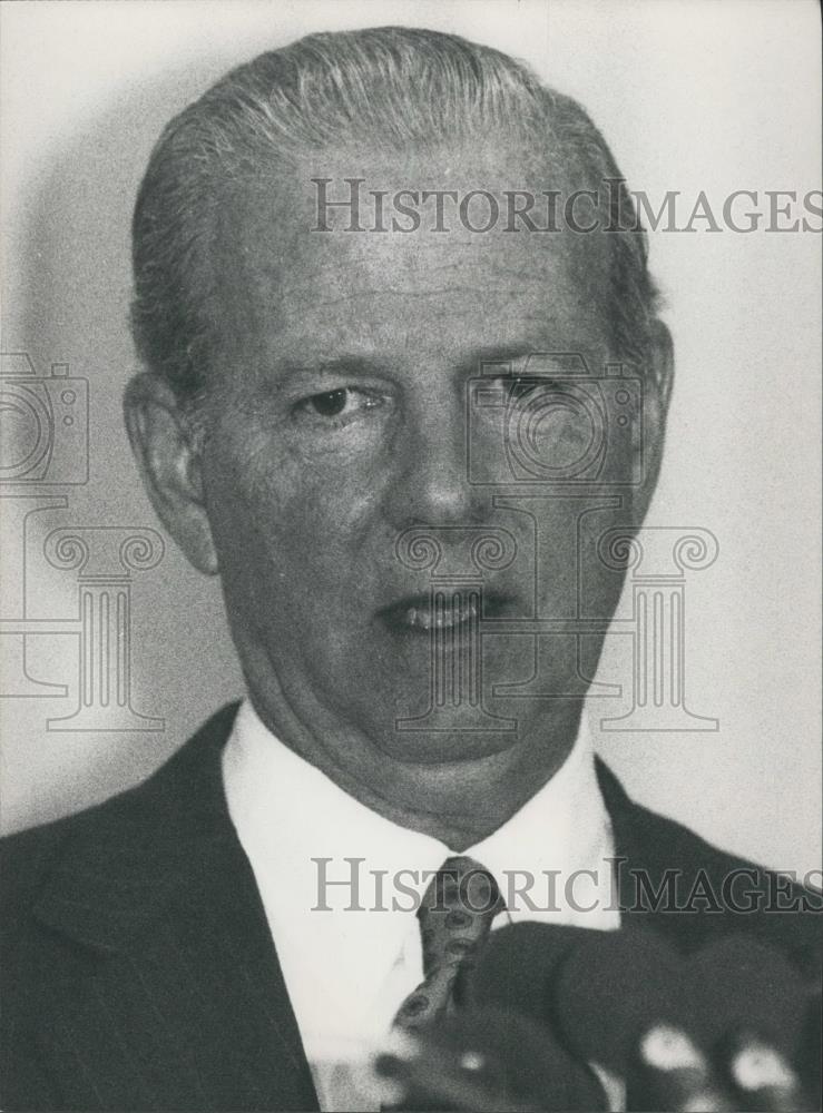 1991 Press Photo US Secretary of State James Backer - Historic Images