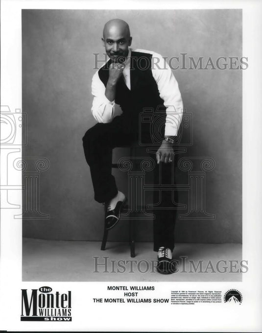 Press Photo Host Montel Williams - cvp22066 - Historic Images