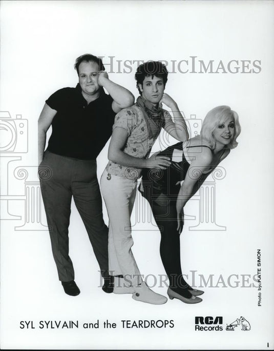1981 Press Photo Syl Sylvain and the Tear Drops - cvp28329 - Historic Images