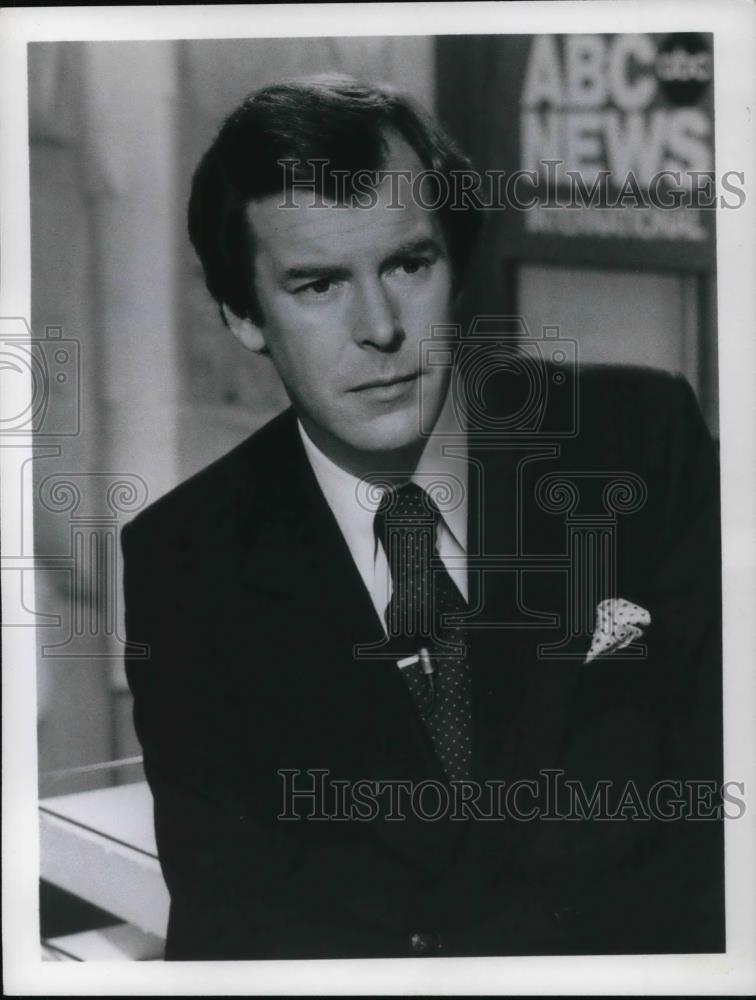 1983 Press Photo Peter Jennings World News Tonight - cvp24858 - Historic Images