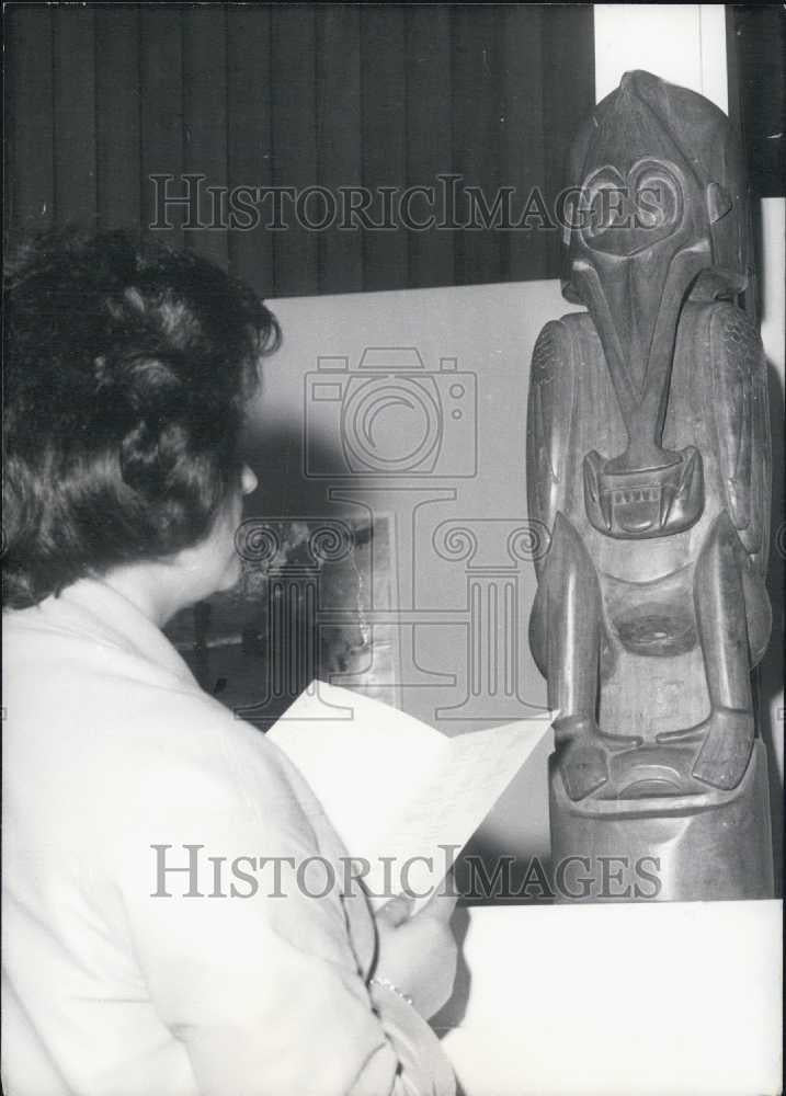 1966 Press Photo Malaysian Art. Statue. - Historic Images