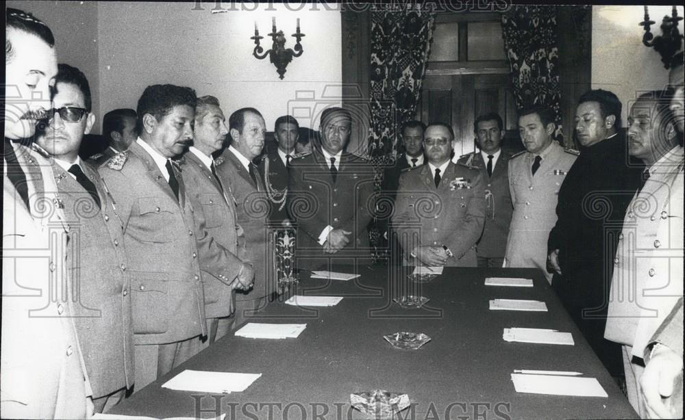 1972 Press Photo The new Ecuadorian Government - Historic Images